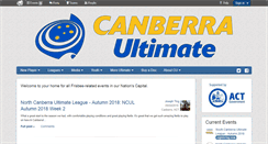 Desktop Screenshot of canberraultimate.com